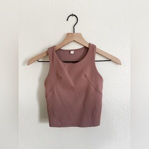 Lululemon Align High Neck Mauve Tank Top